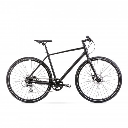 Bicicleta de Oras pentru barbati Romet Mistral 1 M Negru 2022