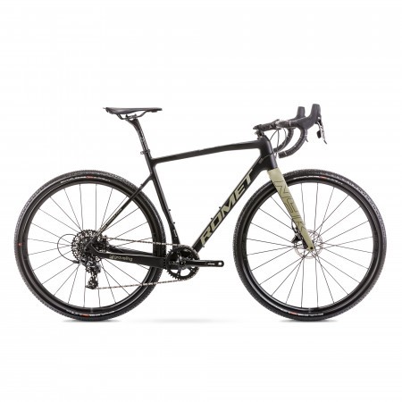 Bicicleta Gravel Romet NYK Negru/Oliv 2022