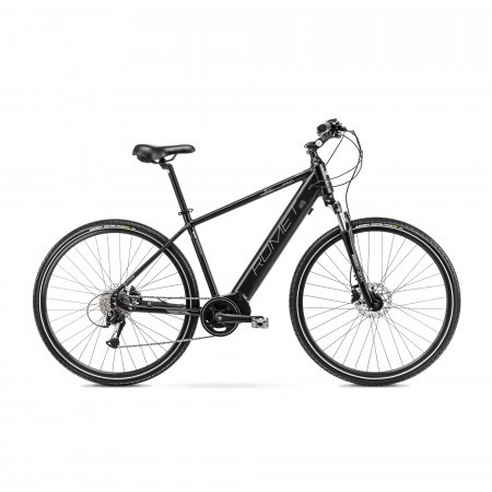 Bicicleta Electrica pentru barbati Romet Orkan MM 2 M Negru/Argintiu 2022