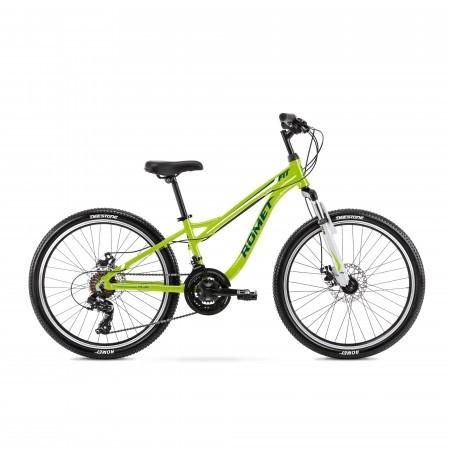 Bicicleta pentru copii Romet Rambler Fit 24 Verde/Albastru 2022