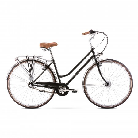 Bicicleta de Oras pentru femei Romet Vintage Classic D Negru 2022