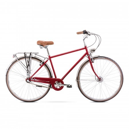 Bicicleta de oras pentru barbati Romet Vintage Classic M Rosu 2023