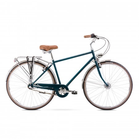 Bicicleta de Oras pentru barbati Romet Vintage Classic M Verde Turcoaz 2022