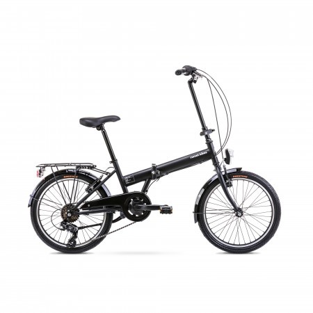 Bicicleta pliabila unisex Romet Wigry Eco Negru 2022