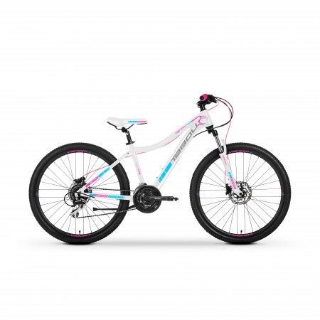 Bicicleta de munte pentru femei Tabou Venom W 27.5 4.0 Alb/Roz 2023