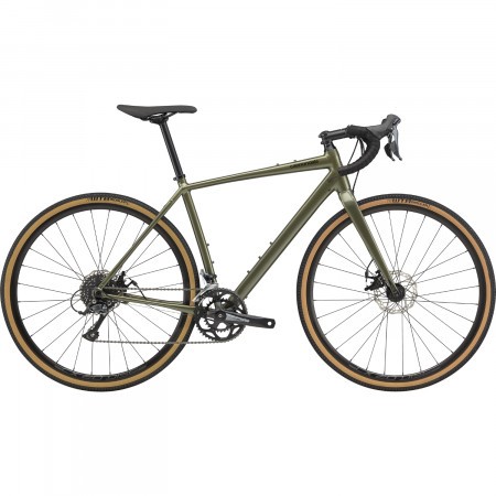 Bicicleta de sosea Cannondale Topstone Sora Verde Khaki 2020