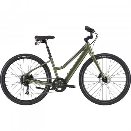 Bicicleta electrica Cannondale Treadwell Neo Remixte Verde Khaki 2020