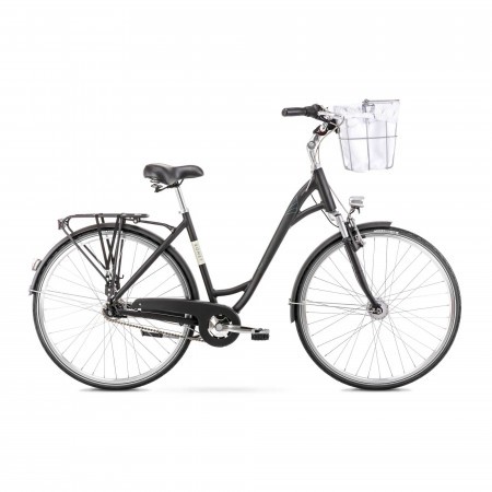 Bicicleta de oras pentru femei Romet Art Deco Lux Negru 2022