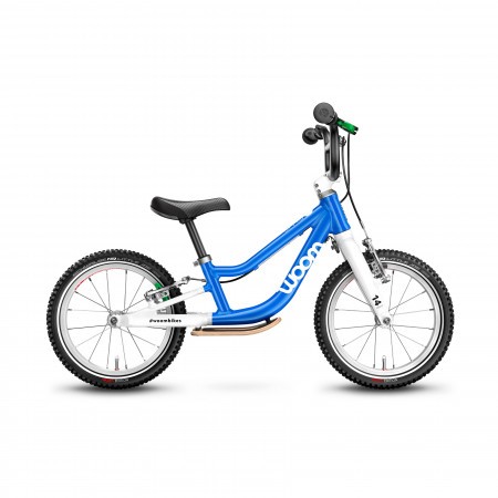 Bicicleta fara pedale pentru copii Woom 1 Plus Albastru