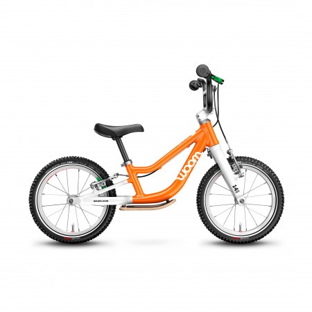 Bicicleta fara pedale pentru copii Woom 1 Plus Portocaliu