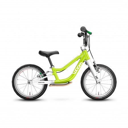 Bicicleta fara pedale pentru copii Woom 1 Plus Verde Lime