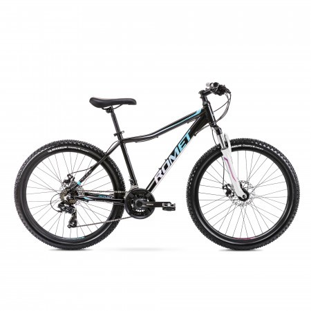 Bicicleta de munte pentru femei Romet Jolene 6.2 LTD Negru/Verde/Violet 2022