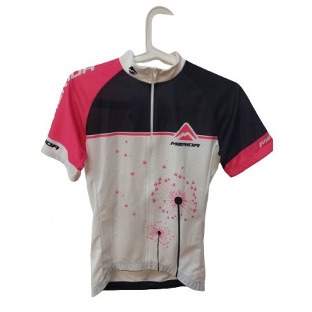 Tricou ciclism femei Merida Timor Lady Alb marimea M
