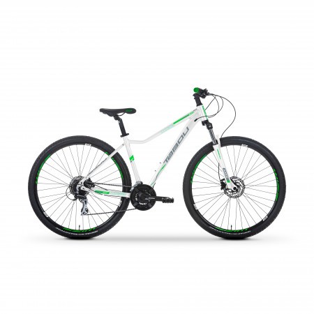 Bicicleta de munte pentru femei Tabou Wizz 29 2.0 Alb/Verde/Gri 2021