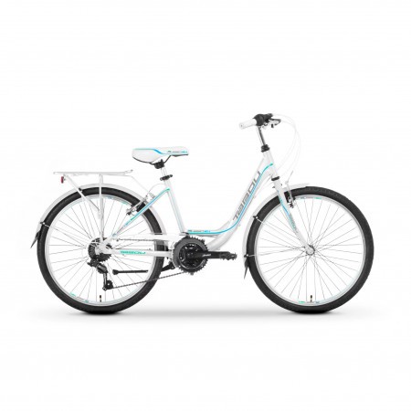 Bicicleta pentru fete Tabou Queen 24 AlbVerde Menta 2022