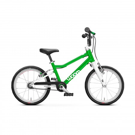 Bicicleta pentru copii Woom 3 AUTOMAGIC Verde