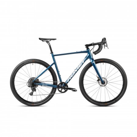Bicicleta gravel unisex Romet Aspre 2.1 Albastru/Gri 2023