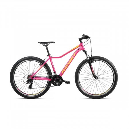 Bicicleta de munte pentru femei Romet Jolene 7.0 LTD Roz/Galben 2023