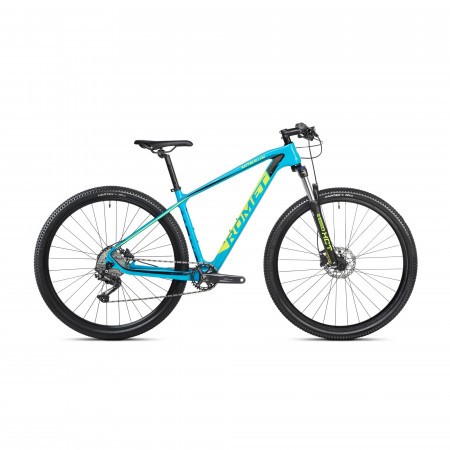 Bicicleta MTB - XC pentru barbati Romet Monsun LTD Turcoaz/Lime 2023