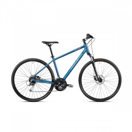 Bicicleta de trekking pentru barbati Romet Orkan 3 M Bleumarin/Albastru 2023