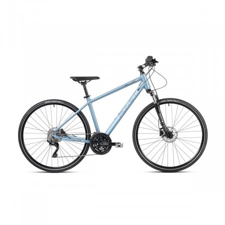 Bicicleta de trekking pentru barbati Romet Orkan 7 M Albastru/Negru 2023