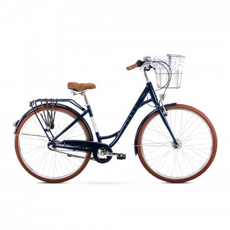 Bicicleta de oras pentru femei Romet Pop Art Classic 28 Bleumarin Mat 2023
