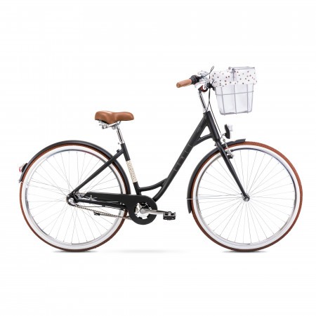 Bicicleta de oras pentru femei Romet Pop Art Eco 26 Negru 2023