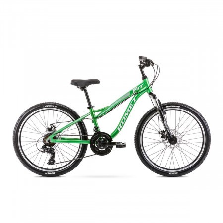 Bicicleta pentru copii Romet Rambler Fit 24 S/12 Verde/Albastru 2023