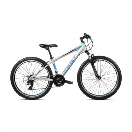 Bicicleta de munte pentru barbati Romet Rambler R6.1 Argintiu/Albastru 2023