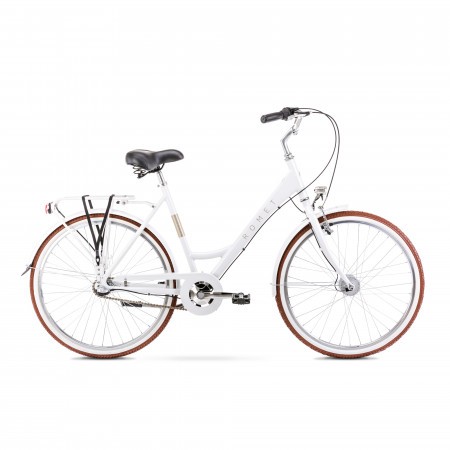 Bicicleta de oras pentru femei Romet Sonata Classic 26 Alb 2023