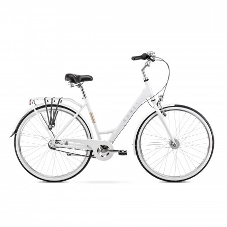 Bicicleta de oras pentru femei Romet Sonata Classic Alb 2023