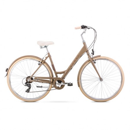 Bicicleta de oras pentru femei Romet Sonata Eco Sampanie Mat 2023