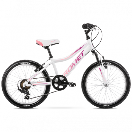 Bicicleta pentru copii Romet Jolene 20 Kid 2 S/10 Alb 2023