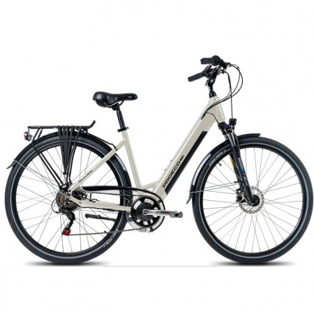 Bicicleta electrica Romet PROECO WAVE LTD 1.0 2023 Sampanie/Negru