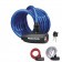 Set x3 antifurt Master Lock cablu spiralat cu cheie 1.80m X 8mm - diverse culori