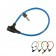 Antifurt Master Lock cablu cu cheie 650x8mm - diverse culori