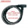 Antifurt MasterLock cablu ranforsat otel impletit cu cheie 2m x 20mm Negru