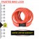 Antifurt Master Lock cablu spiralat cu cifru 1.8m x 8mm - diverse culori