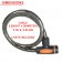Antifurt cablu otel calit cu cheie MasterLock 1m x 18mm Negru
