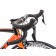 Detalii Manete Bicicleta de sosea pentru barbati Huragan 4 Negru/Portocaliu 2020